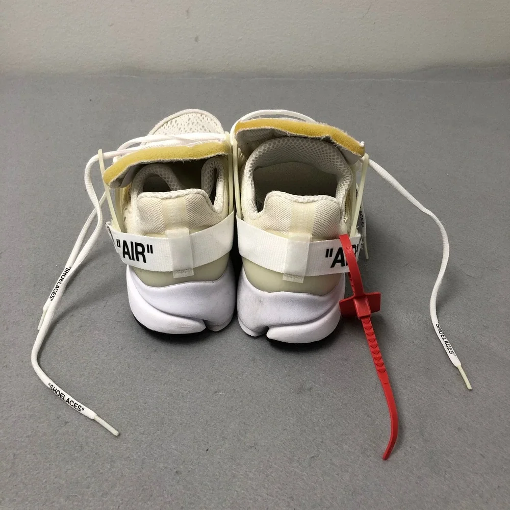 Nike Air Presto Off-White‎ Mens Size 9 White AA3830-100 The Ten Sneakers